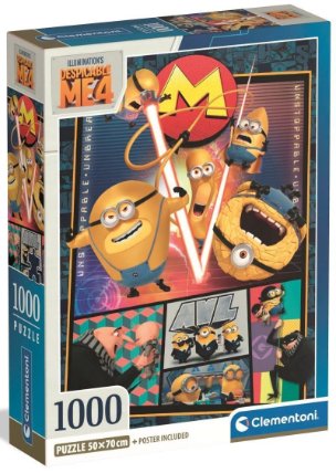 Puzzle Já, padouch 4 1000 dílků
