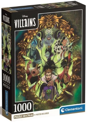 Puzzle Disney: Villains 1000 dílků