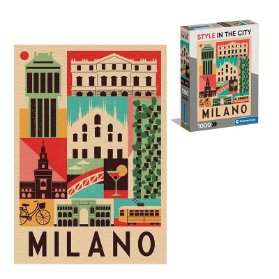 Puzzle Style in the City: Milán 1000 dílků