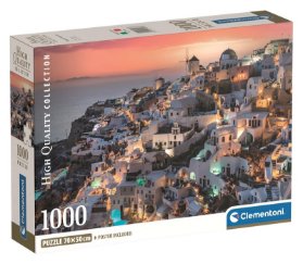 Puzzle Odstíny Santorini 1000 dílků