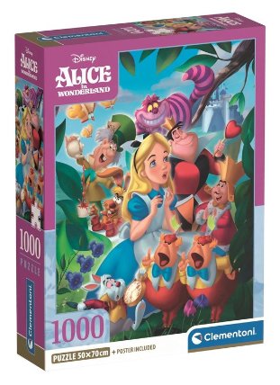 Puzzle Disney Alenka v říši divů 1000 dílků