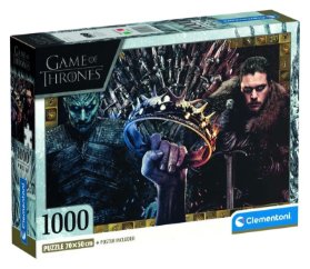 Puzzle Hra o trůny Fantasy koláž 1000 dílků