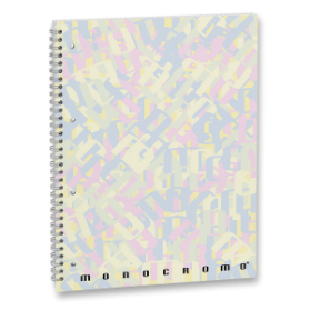 Kroužkový blok Pigna Monocromo multicolor A4, linkovaný