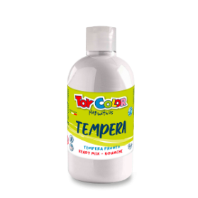 Temperová barva Ready Tempera 500 ml, výběr barev bílá