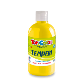Temperová barva Ready Tempera 500 ml, výběr barev světle žlutá