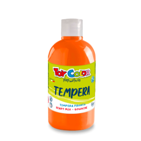 Temperová barva Ready Tempera 500 ml, výběr barev oranžová