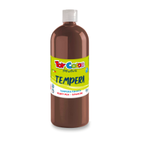 Temperová barva Ready Tempera 1000 ml, výběr barev hnědá