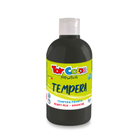 Temperová barva Ready Tempera 500 ml, výběr barev černá