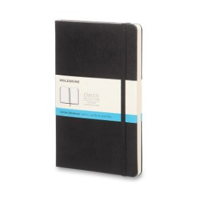 Moleskine Zápisník černý L, tečkovaný, tvrdý