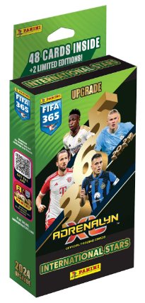 Panini FIFA 365 2023/2024 International Stars - Adrenalyn karty (Upgrade)