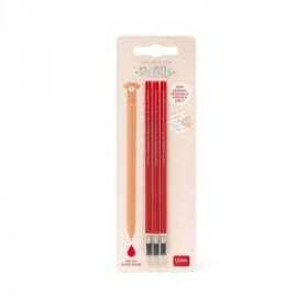 3 Pcs Erasable Pen Refills - Erasable Pen Refills - Red