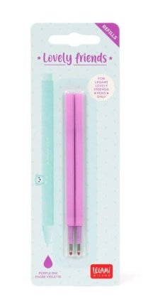2 Refilly Na Gelové Pero L. Friends - Lovely Friends Refill Set - Purple