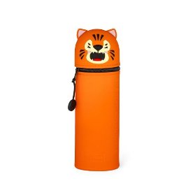 Penál 2-IN-1 Silicone Pencil Case - Kawaii - Tiger
