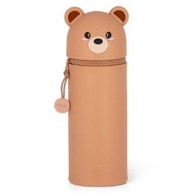 Penál Legami Kawaii 2-In-1 Soft Silicone Pencil Case - Medvěd