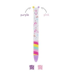 Dvoubarevná Propiska Two-Colour Ballpoint Pen - Click&Clack - Unicorn