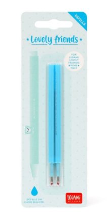 2 Refilly Na Gelové Pero L. Friends - Lovely Friends Refill Set - Sky Blue