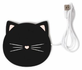 Ohřívací USB podtácek Warm it up - Kitty