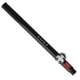 GEL PEN WITH ANIMAL DECORATION - LOVELY FRIENDS - PANDA