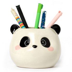 Ceramic Pen Holder - Desk Friends - Panda