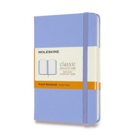 Moleskine Zápisník modrý světle S, linkovaný, tvrdý