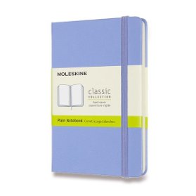 Moleskine Zápisník modrý světle S, čistý, tvrdý