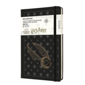 Moleskine Harry Potter plánovací zápisník 2021-2022 černý L 