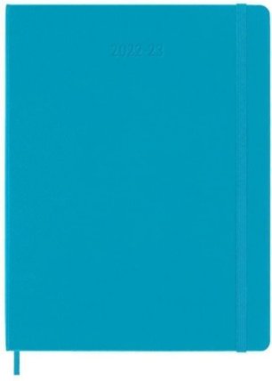 Moleskine Plánovací zápisník 2022-2023 modrý sv. XL, tvrdý