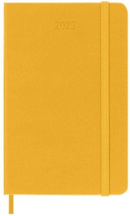 Moleskine Plánovací zápisník 2023 oranžový S, tvrdý