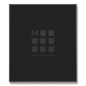 Sada černý zápisník L a kuličkové pero Moleskine X Kaweco 0,7 mm