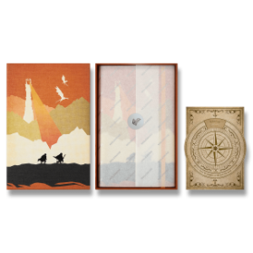 Zápisník Moleskine Lord of the Rings Frodo - tvrdé desky, L, linkovaný, sběratelská edice