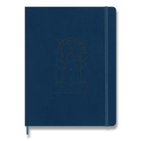 Zápisník Moleskine Lord of the Rings - měkké desky, XL, linkovaný