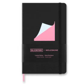 Zápisník Moleskine Blackpink - tvrdé desky, L, linkovaný