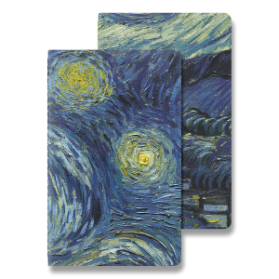 Sešity Moleskine MoMA Vincent van Gogh - L, čisté, 2 ks