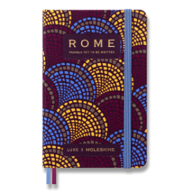 Zápisník Molesline LUXE Rome - S, čistý/linkovaný