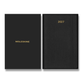 Diář Moleskine Precious & Ethical 2027 - měkké desky, L, týdenní, černý