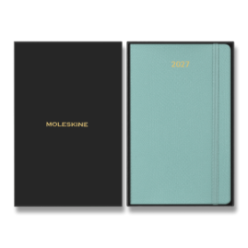 Diář Moleskine Precious & Ethical 2027 - měkké desky, L, týdenní, zelený