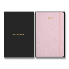 Diář Moleskine Precious & Ethical 2027 - měkké desky, L, týdenní, růžový