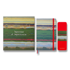 Sada Moleskine Impressionism - L, zápisník a pastelky
