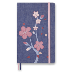 Zápisník Moleskine Sakura - L, čistý