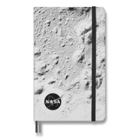 Zápisník Moleskine NASA - tvrdé desky, L, linkovaný