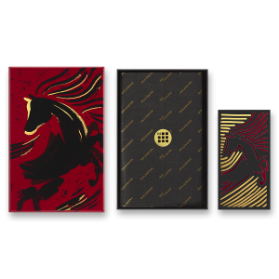 Zápisník Moleskine Horse Wood - tvrdé desky, L, linkovaný, sběratelská edice