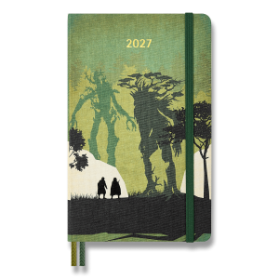 Diář Moleskine Lord of the Rings 2027 - tvrdé desky, L, denní