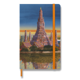 Zápisník Moleskine I am Bangkok - tvrdé desky, L, linkovaný