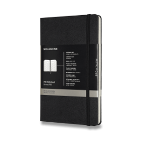 Moleskine Professional diář-zápisník černý L