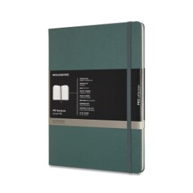 Moleskine: Professional diář-zápisník zelený XL