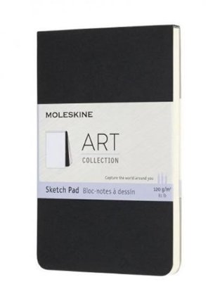 Moleskine: Skicář blok černý S