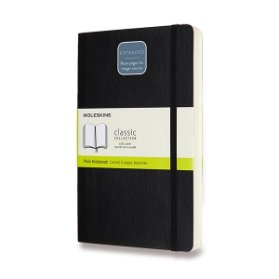 Moleskine Zápisník Expanded černý L, čistý, měkký