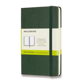 Moleskine Zápisník zelený S, čistý, tvrdý