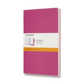 Moleskine Sešity 3 ks růžové L, linkované