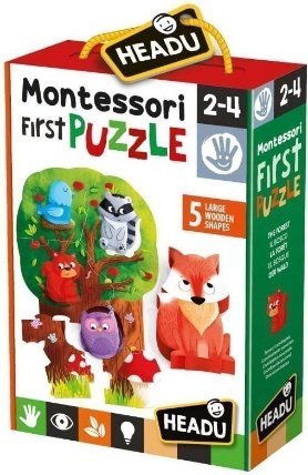 Headu: Montessori Moje první puzzle - Les